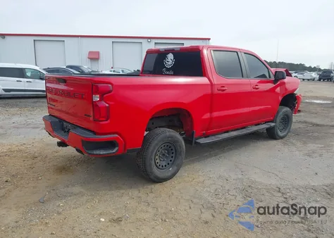 2021 Chevrolet Silverado 1500 4Wd Short Bed Rst из США, поврежденный, VIN 3GCUYEED4MG460850